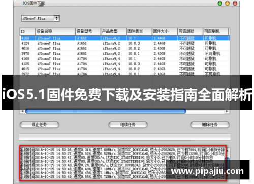 iOS5.1固件免费下载及安装指南全面解析